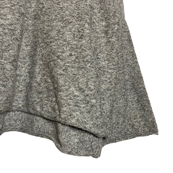 Two by Vince Camuto V Neck Long Raglan Bell Sleeve Knit Sweater Heather Gray XL - Picture 9 of 16